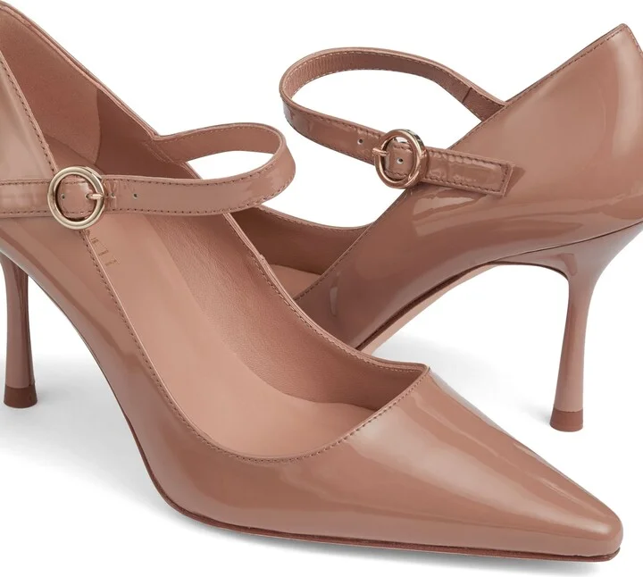 Camille Court Mary Jane Pointed Toe Pump - Image 3