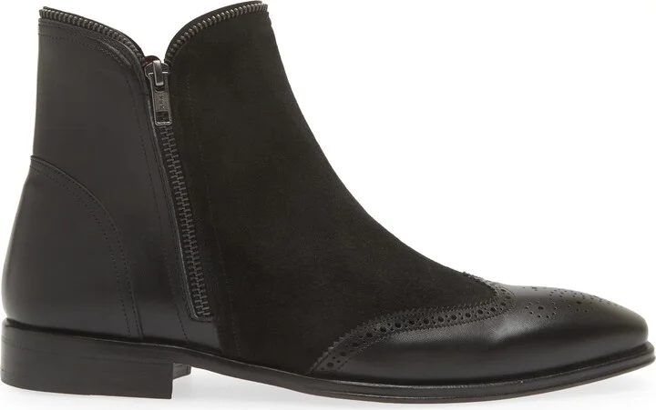Camilleri Wingtip Ankle Boot - Image 3