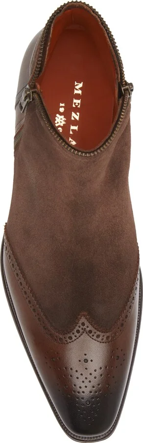 Camilleri Wingtip Ankle Boot - Image 11