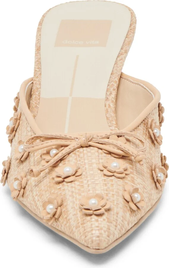 Camilo Woven Pointed Toe Pump - Image 4