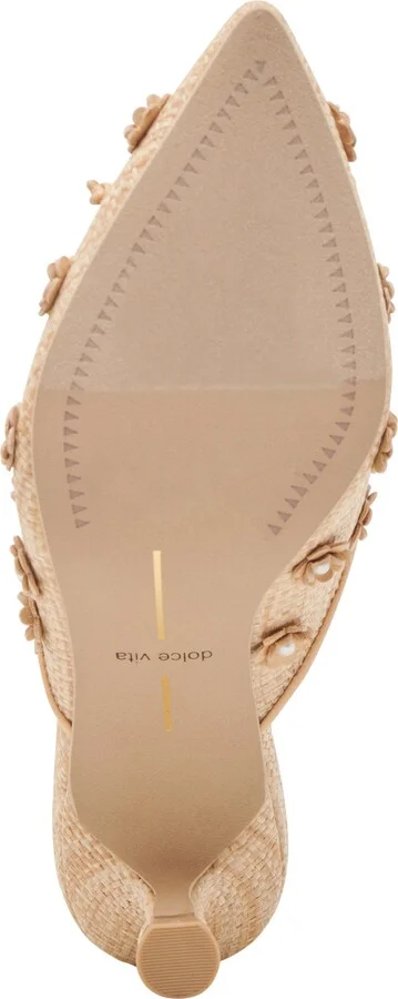 Camilo Woven Pointed Toe Pump - Image 6