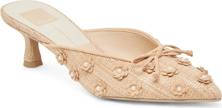 Camilo Woven Pointed Toe Pump