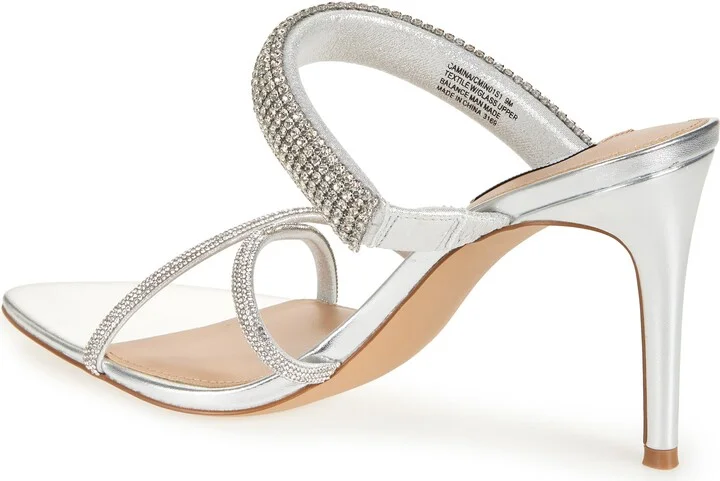 Camina Crystal Strap Slide Sandal - Image 8
