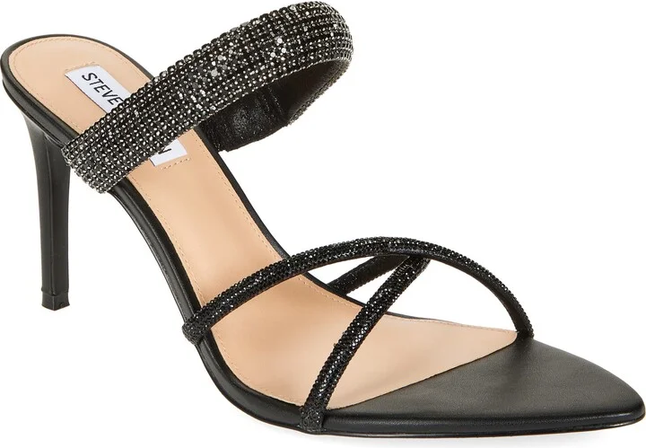 Camina Crystal Strap Slide Sandal