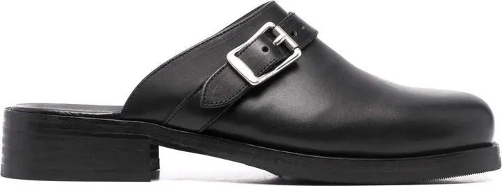 Camion buckle-detail mules