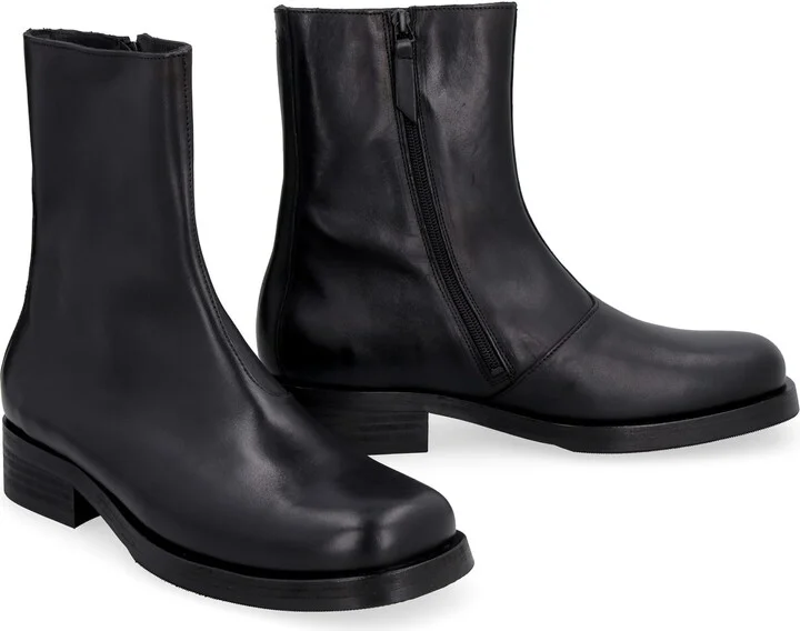 Camion Leather Ankle Boots - Image 3