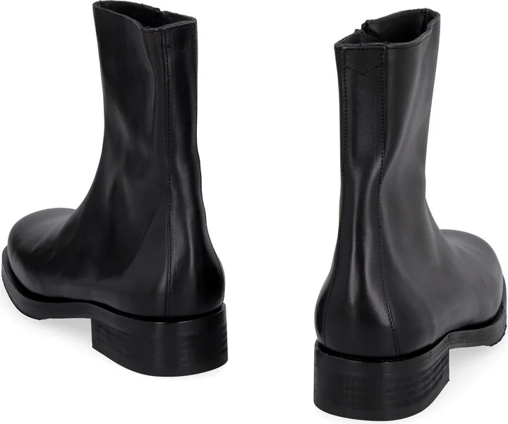 Camion Leather Ankle Boots - Image 4