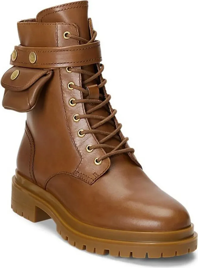 Cammie lace-up pocket boots