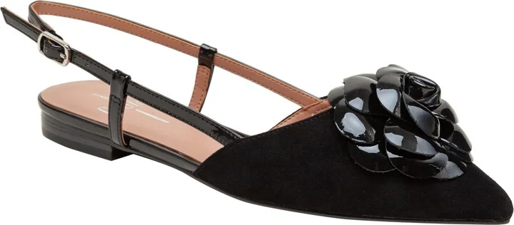 Cammy Slingback Pointed Toe Flat