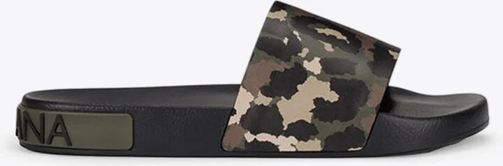 Camouflage DG Logo Pool Slides