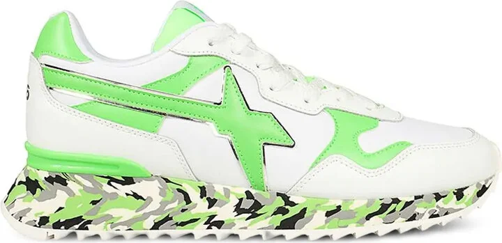 Camouflage Leather Sneakers