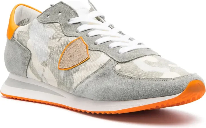 Camouflage-Panel Low-Top Sneakers - Image 2