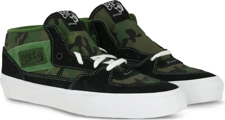 Camouflage-Print Lace-Up Sneakers - Image 2
