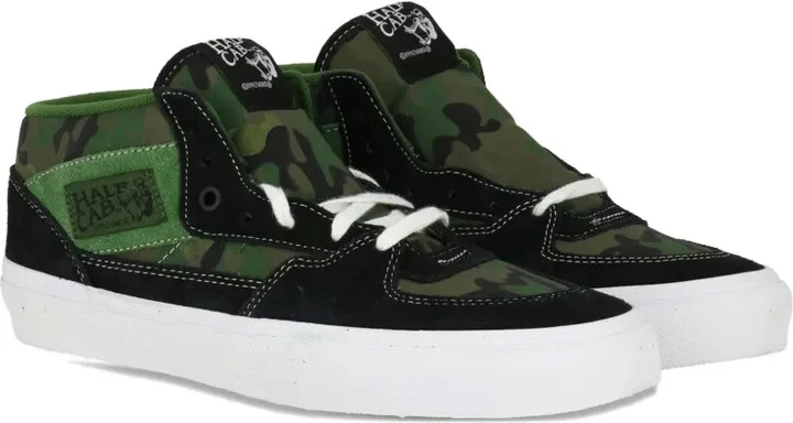 Camouflage-Print Lace-Up Sneakers - Image 5