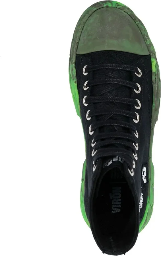 Camouflage-Print Sole Sneakers - Image 4
