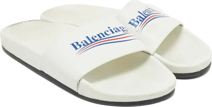 Campaign-logo leather slides - Image 3