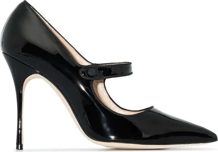 Campari 105mm pointed-toe pumps