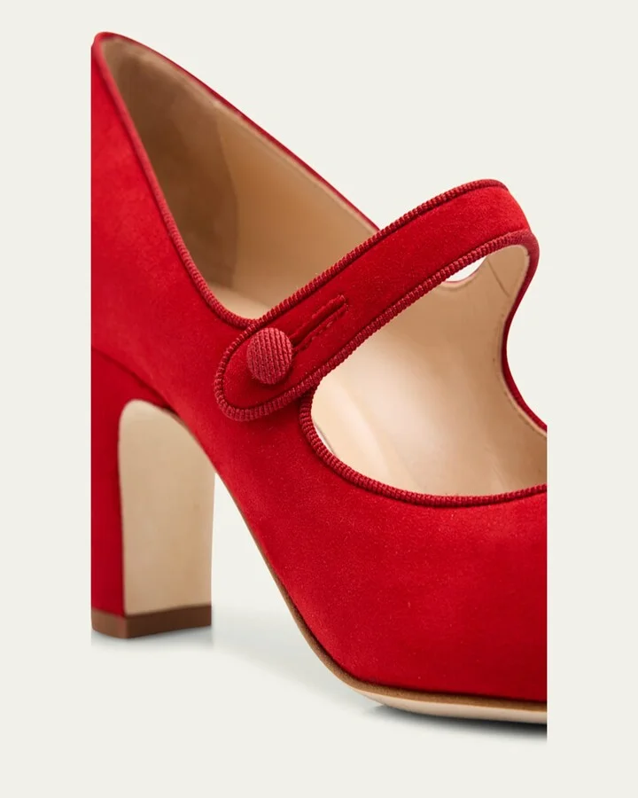 Campariba Kid Suede Pumps - Image 2
