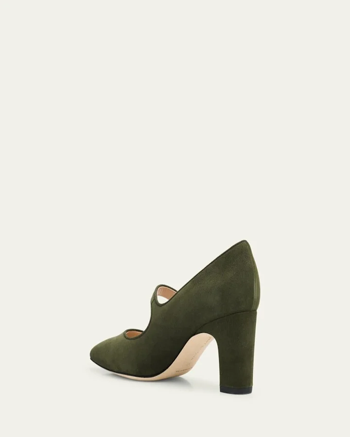 Campariba Kid Suede Pumps - Image 5