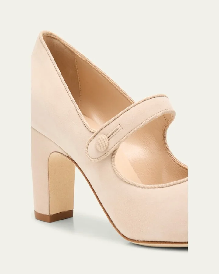 Campariba Kid Suede Pumps - Image 10