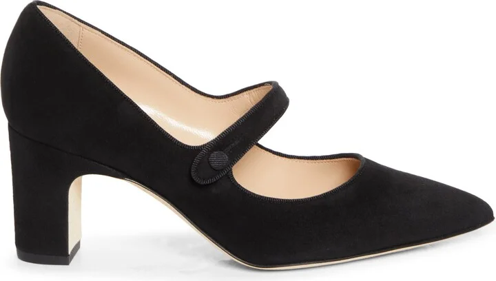 Campariba Pointed Toe Mary Jane Pump - Image 3