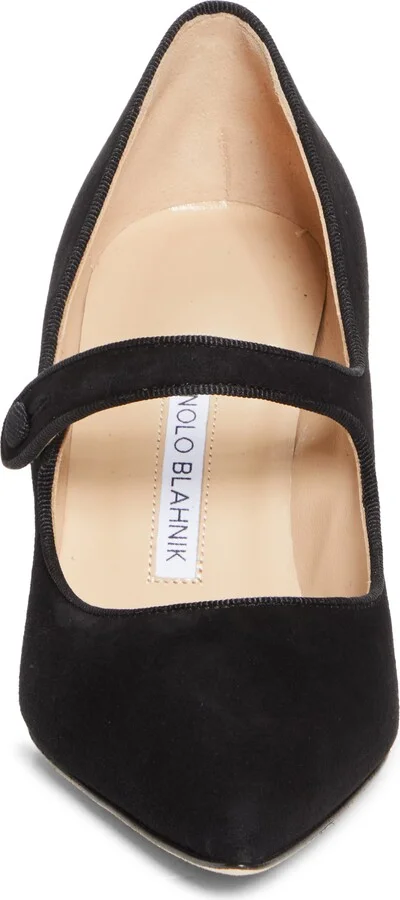 Campariba Pointed Toe Mary Jane Pump - Image 4