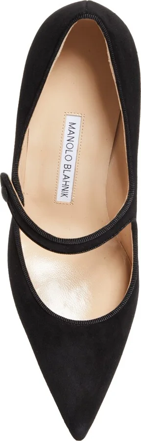 Campariba Pointed Toe Mary Jane Pump - Image 5