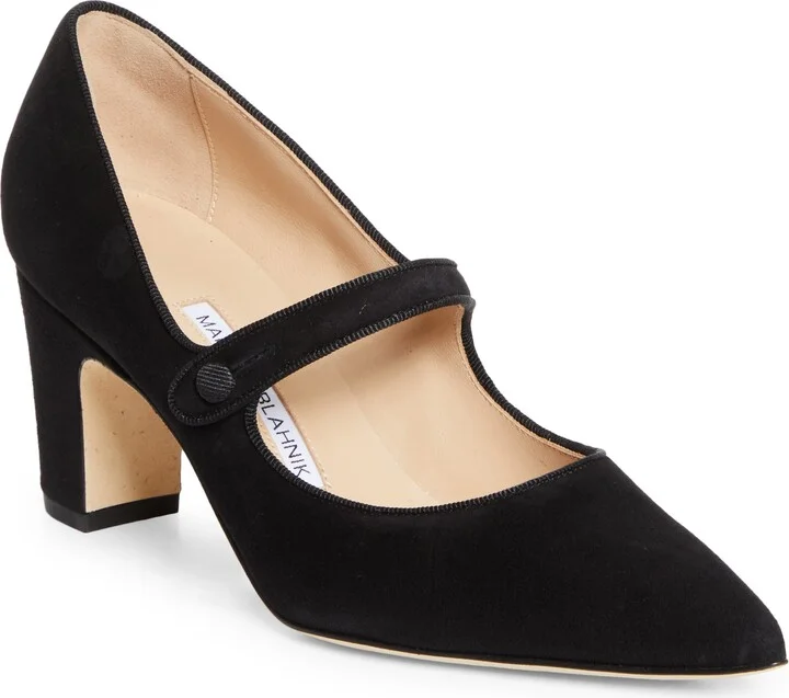 Campariba Pointed Toe Mary Jane Pump
