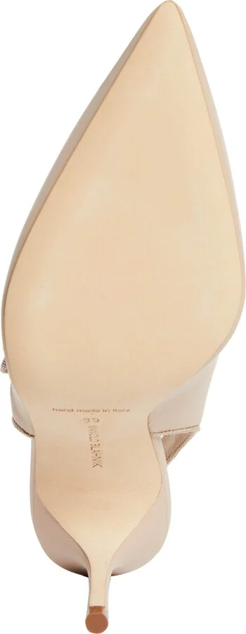 Camparisli Pointed Toe Mary Jane Slingback Pump - Image 6