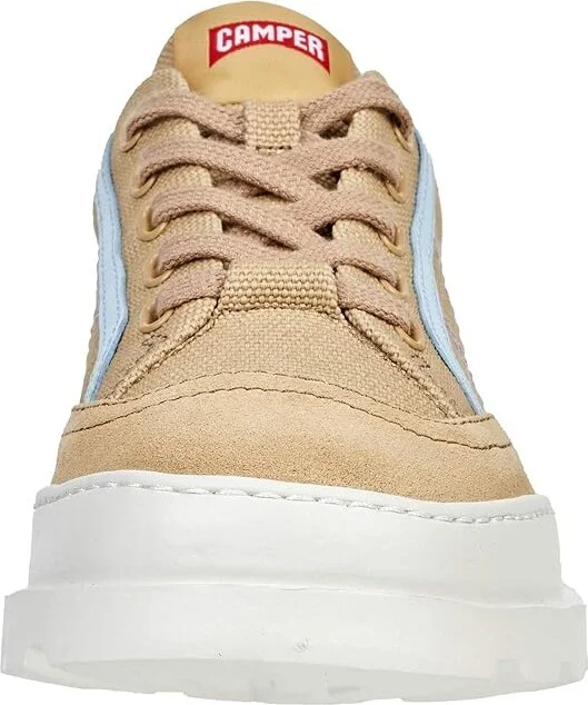 Camper Brutus K201209 Women's Shoes Beige : EU 38 (US Women's 8) B - Medium, Textile/Leather - Image 5