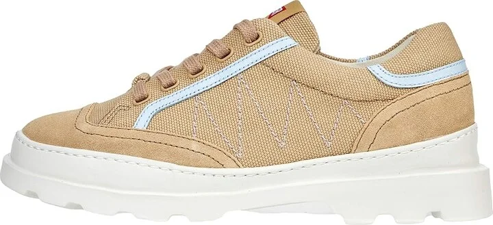Camper Brutus K201209 Women's Shoes Beige : EU 38 (US Women's 8) B - Medium, Textile/Leather - Image 6