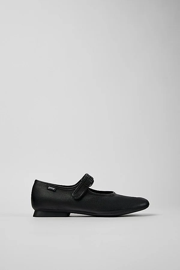 Camper Casi Leather Mary Jane Shoe in Black - Image 2