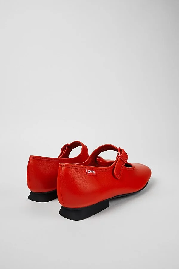 Camper Casi Leather Mary Jane Shoe in Black - Image 8