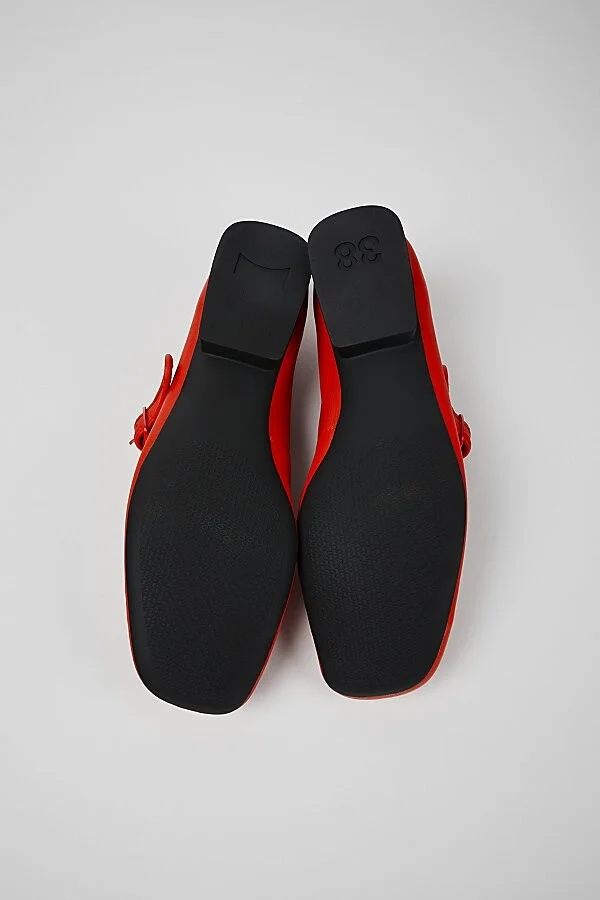 Camper Casi Leather Mary Jane Shoe in Black - Image 9