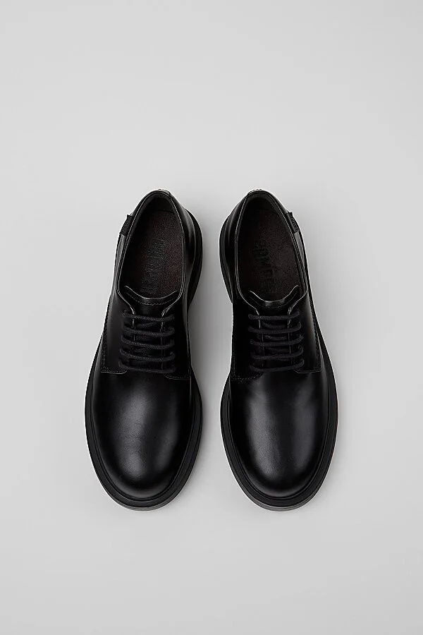 Camper Dean Leather Oxford Shoe in Black - Image 4