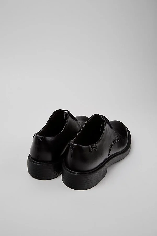 Camper Dean Leather Oxford Shoe in Black - Image 3