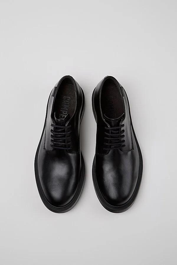 Camper Dean Leather Oxford Shoe in Black - Image 4
