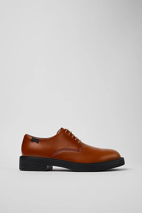 Camper Dean Leather Oxford Shoe in Black - Image 6