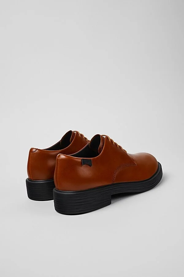 Camper Dean Leather Oxford Shoe in Black - Image 7