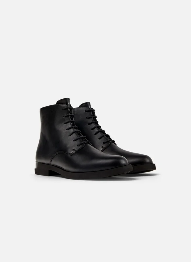 Camper Iman Leather Lace Up Bootie