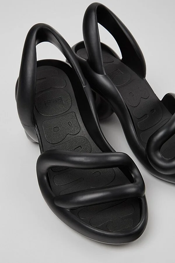 Camper Kobarah EVA Heeled Sandal in Black