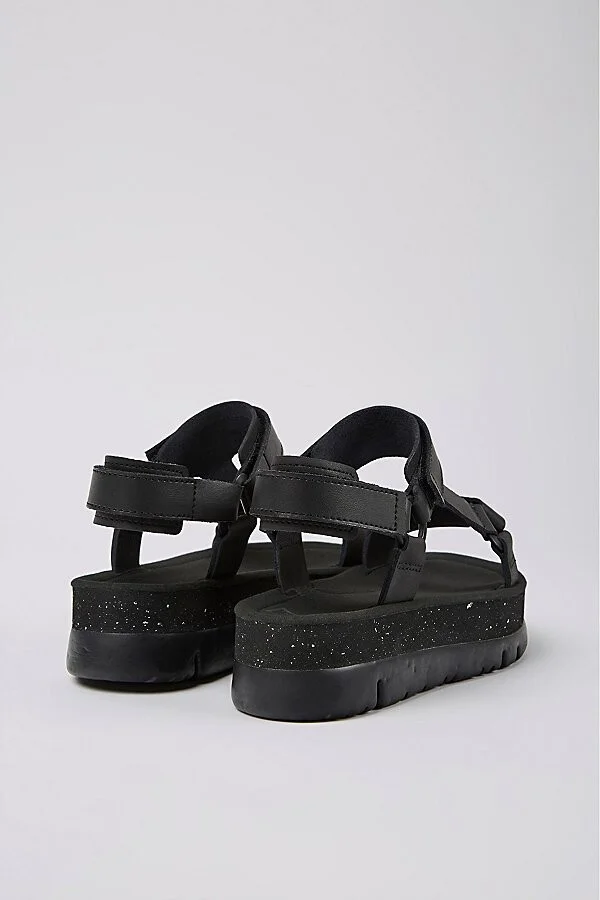 Camper Oruga Sandals in Black/White - Image 4
