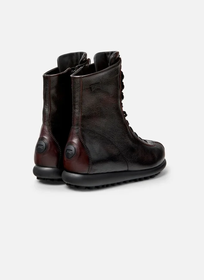 Camper Pelotas Ariel Leather Lace Up Bootie - Image 4