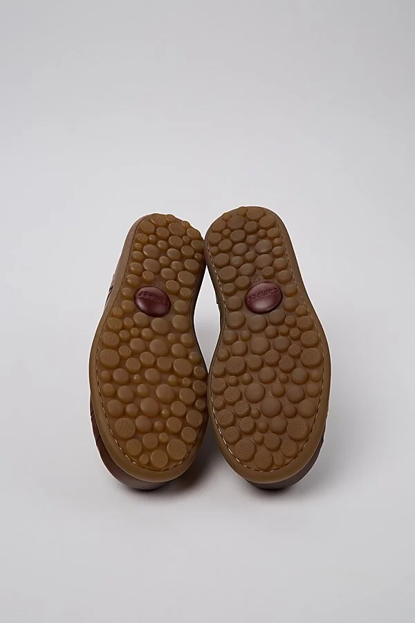 Camper Pelotas Ariel Leather Sneaker in Brown - Image 5