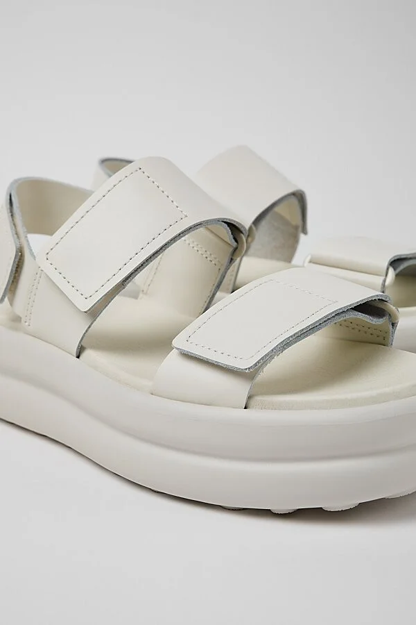 Camper Pelotas Flota Up Strap Sandal in White