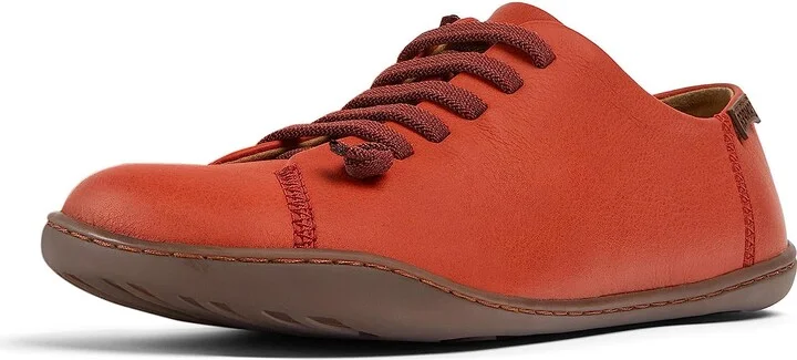 Camper Peu Cami Casual Sneakers for Women - Ultra-Comfortable Leather Women’s Sneakers with Anatomic Shape and Abrasion-Resistant TPU Outsole