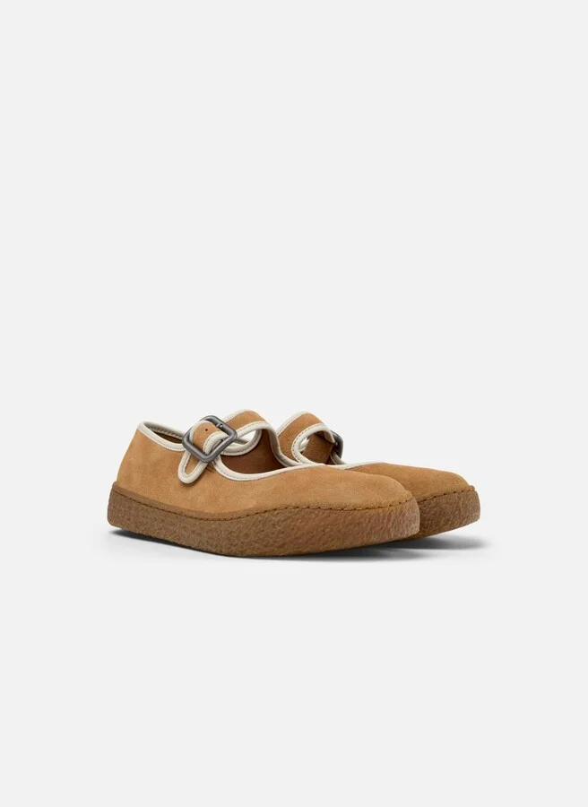 Camper Peu Terreno Suede Leather Mary Jane