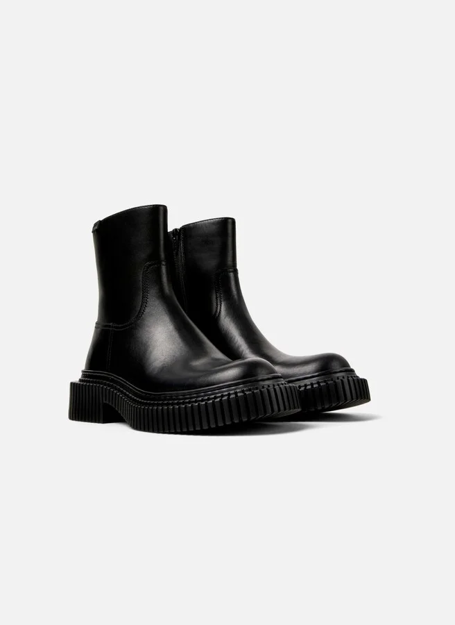 Camper Pix Berlin Leather Medium Zip / Medium Elastic