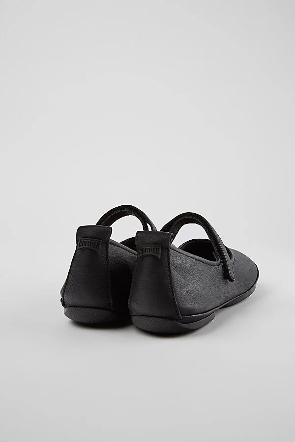 Camper Right Leather Ballet Flat in Black - Image 3