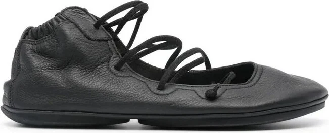 Camper Right Nina Lace-Up Ballerina Shoes